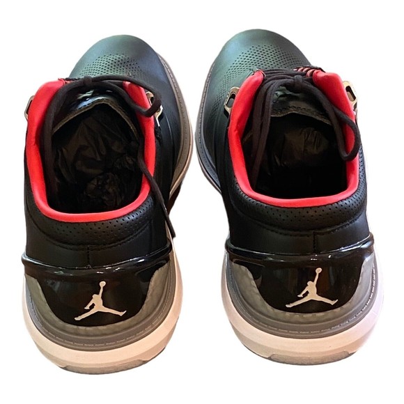 NIKE JORDAN ADG 4 "GOLF CLEATS" BLACK-WHITE-CEMENT GREY SZ 10 [DM0103-015] - Picture 4 of 5